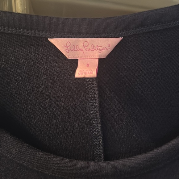 Lilly Pulitzer Preston‎ Dress in True Navy - Size S - Picture 3 of 7